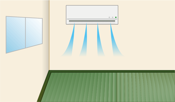 部屋の除湿っが大切